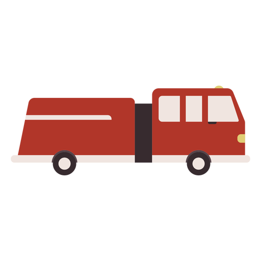 Fire engine colorful icon PNG Design