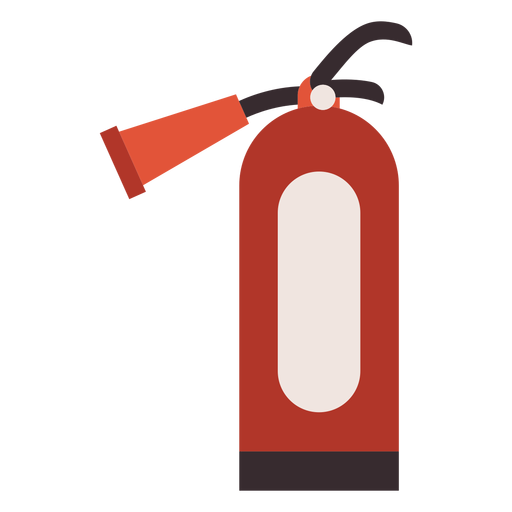 Fire extinguisher colorful icon PNG Design