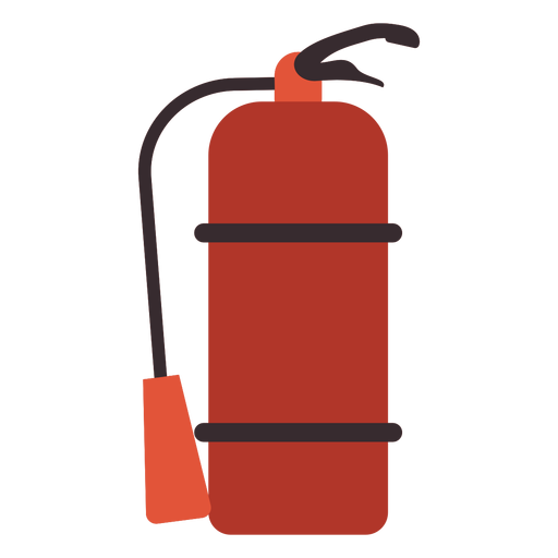 Fire extinguisher colorful icon extinguisher firefighting