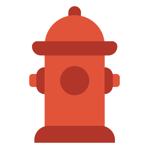 Fire hydrant colorful icon PNG Design