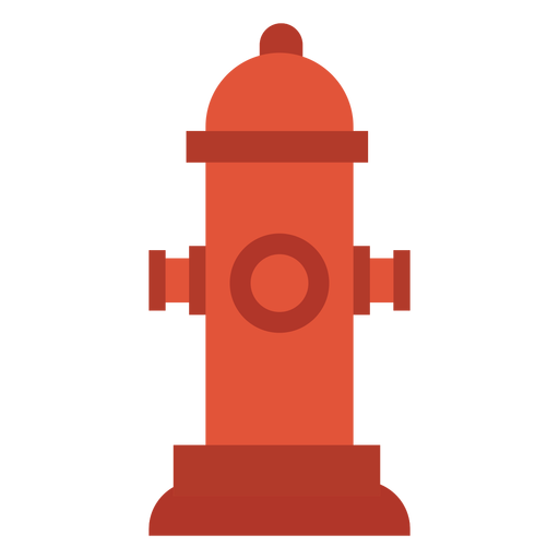 Icono de boca de incendios colorido Diseño PNG