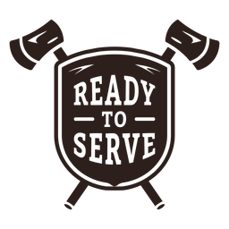 Distintivo de dois eixos de bombeiro Desenho PNG