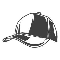 Ilustración de sombrero de gorra de pescador Diseño PNG
