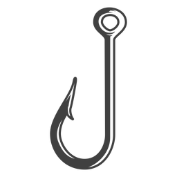 Ilustração do anzol de pesca Desenho PNG