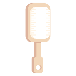Ícone colorido de escova de cabelo Desenho PNG