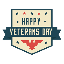 Happy veterans day flat colorful Happy veterans day flat colorful