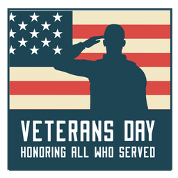 Honoring Veterans Day Usa Flag PNG & SVG Design For T-Shirts