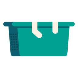 Laundry Basket Colorful Icon PNG & SVG Design For T-Shirts