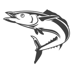 Ilustración de peces de mar largo Diseño PNG