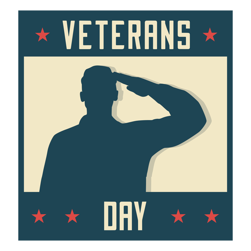 Download Military veterans day flat - Transparent PNG & SVG vector file