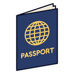 Orange Passport Icon Illustration Transparent Png Svg Vector File Orange Passport Icon Illustration Transparent Png Svg Vector File