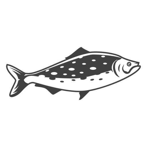Ilustraci?n de pescado de mariscos Diseño PNG