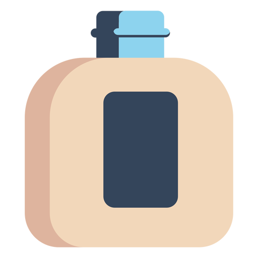 Ícone colorido do frasco de xampu Desenho PNG
