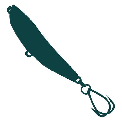 Download Two hook bait lure silhouette - Transparent PNG & SVG ...