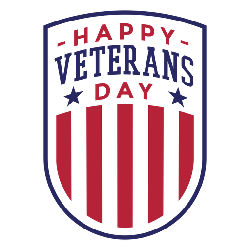 Download Veterans day badge - Transparent PNG & SVG vector file