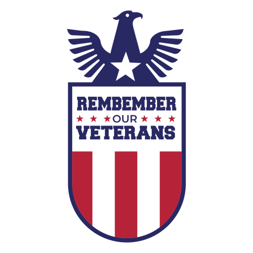 Download Veterans day badge eagle - Transparent PNG & SVG vector file