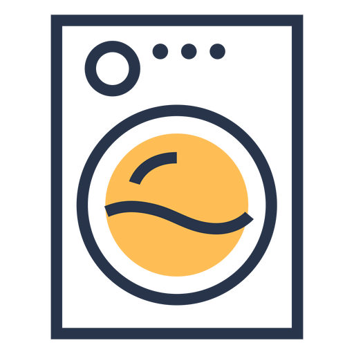 Ícone da máquina de lavar Desenho PNG