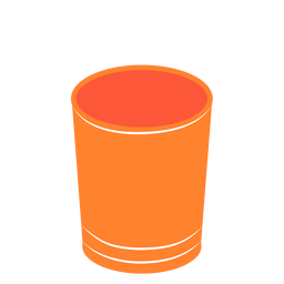 Water bucket flat PNG Design