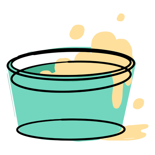 Water soap bucket bubbles icon