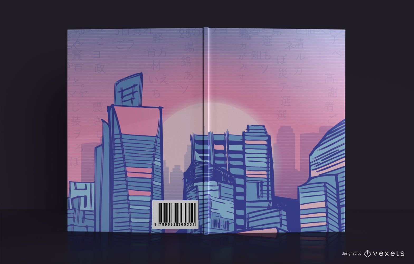 Cityline Sketchbook Book Cover Design