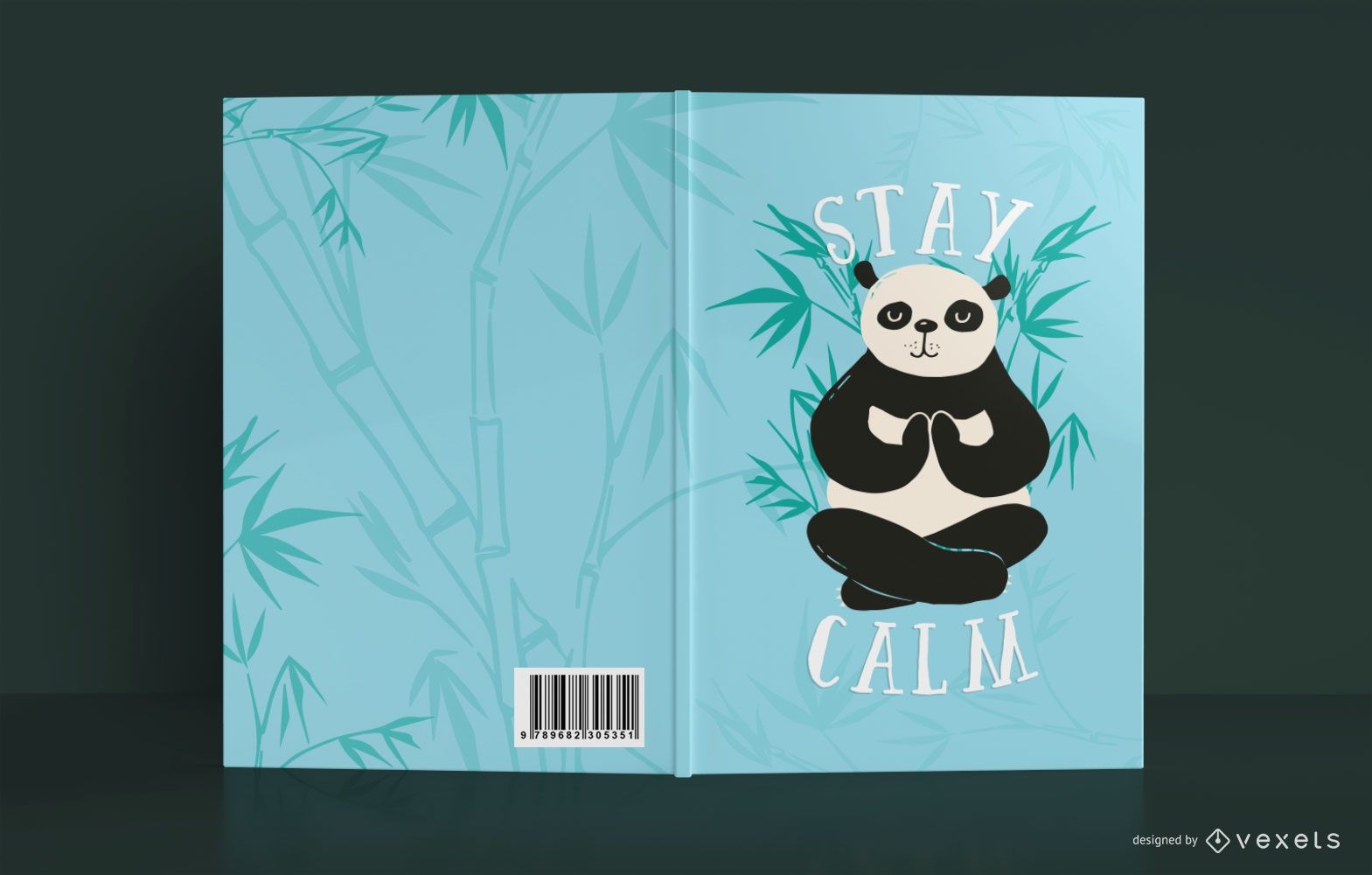 Diseño de portada de libro Stay Calm