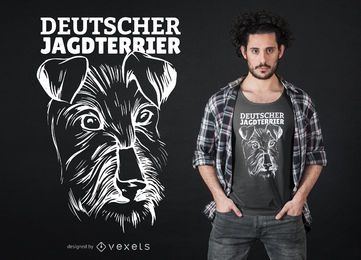 Deutscher Jagdterrier T-shirt Design