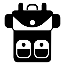 Curso de mochila de acampamento Desenho PNG