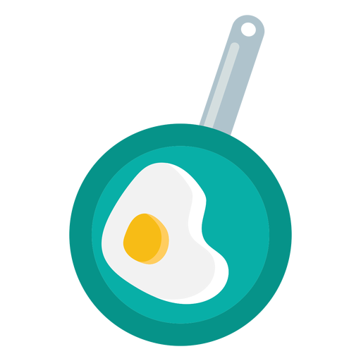 Campamento de huevo cocido Diseño PNG