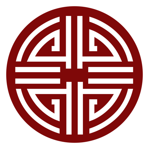 Chinesisches Symbol gemustert - Transparenter PNG und SVG-Vektor