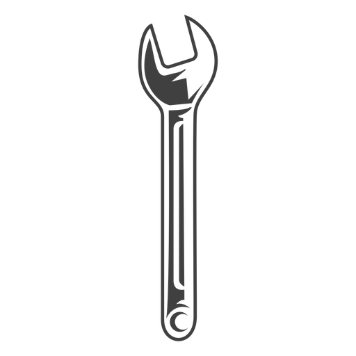 Schlüsselwerkzeug grau PNG-Design