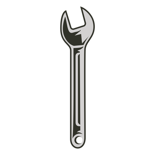 Wrench tool colored PNG Design