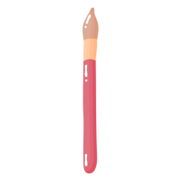 Ícone de tinta brilhante com pincel Desenho PNG