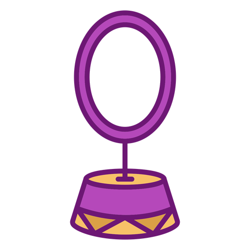 Icon ring colored PNG Design