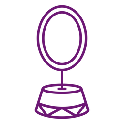 Trazo de anillo de icono Diseño PNG