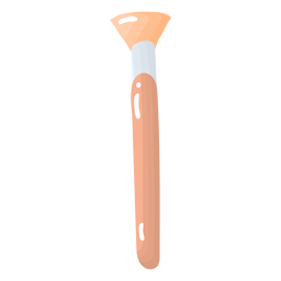 Glossy paint brush PNG Design