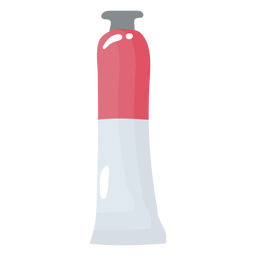 Glossy paint tube PNG Design