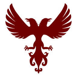 Heráldica emblema águilas silueta Diseño PNG