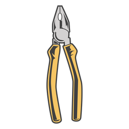 Alicate ferramentas coloridas Desenho PNG