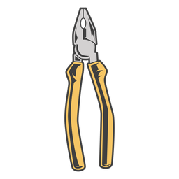 Pliers tools colored PNG Design