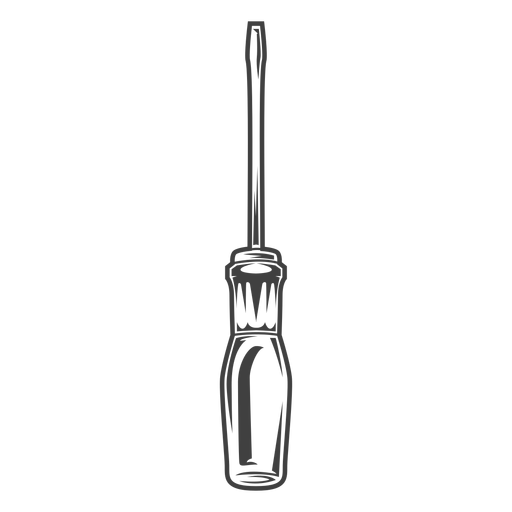 Ferramenta de chave de fenda simples Desenho PNG