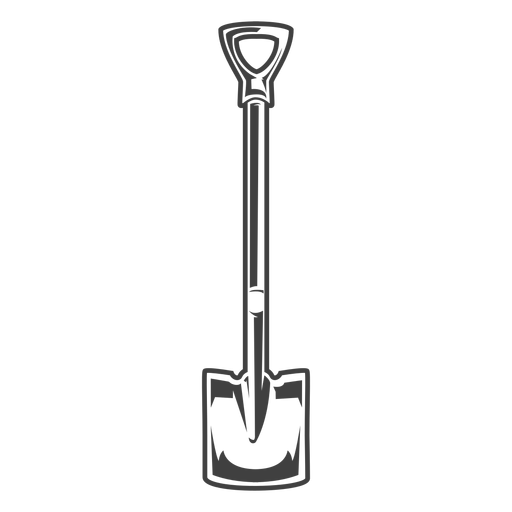 Tool simple shovel PNG Design