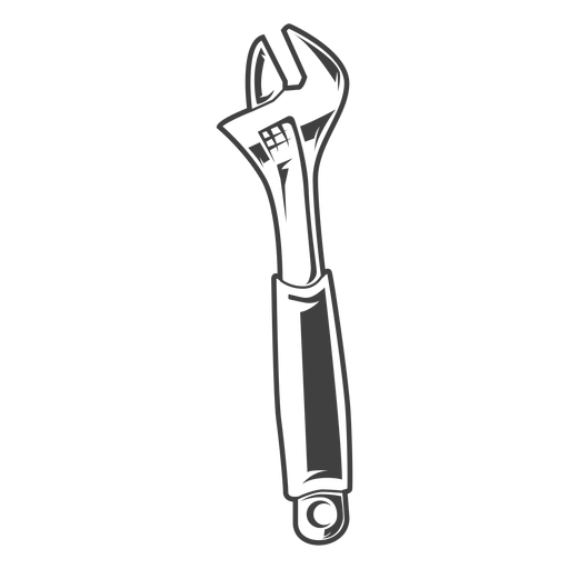 Tool simple wrench PNG Design