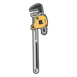 Herramientas de llave de colores Diseño PNG