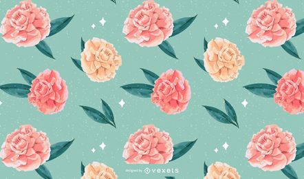 Floral Watercolor Pattern Design