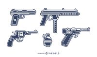 Diseños de camisetas de armas de fuego & más Merch