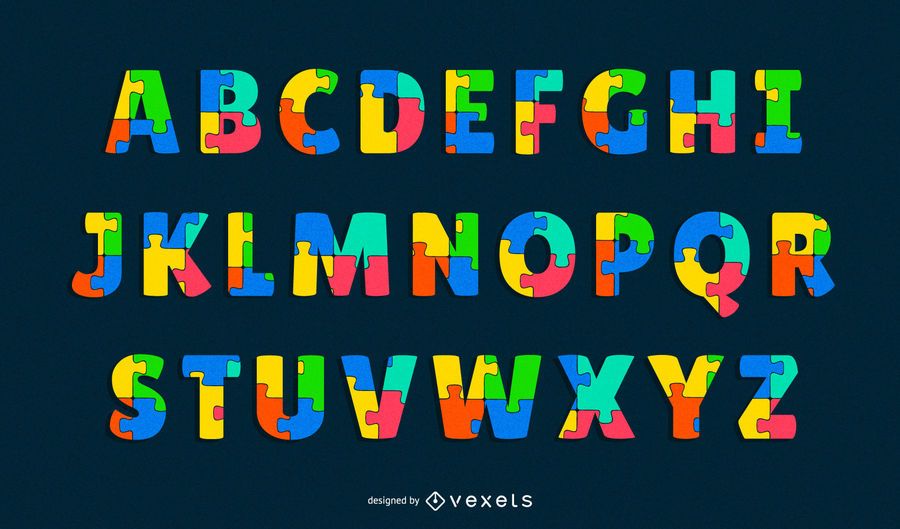 puzzle alphabet letter set puzzle alphabet letter set