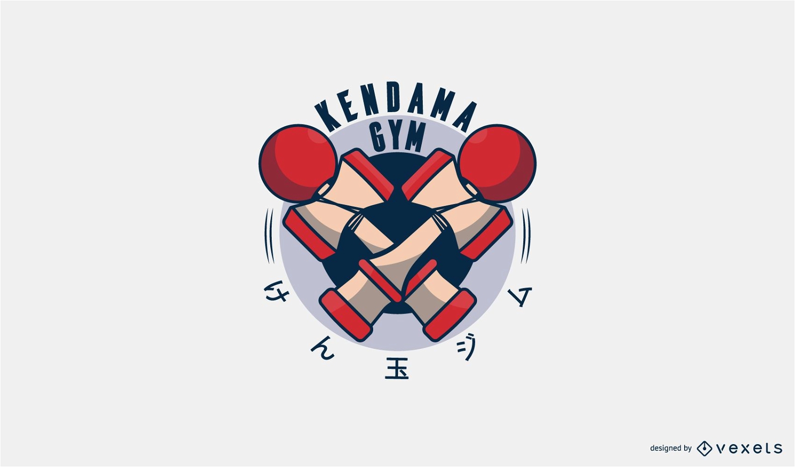 Kendana Gym Logo Design