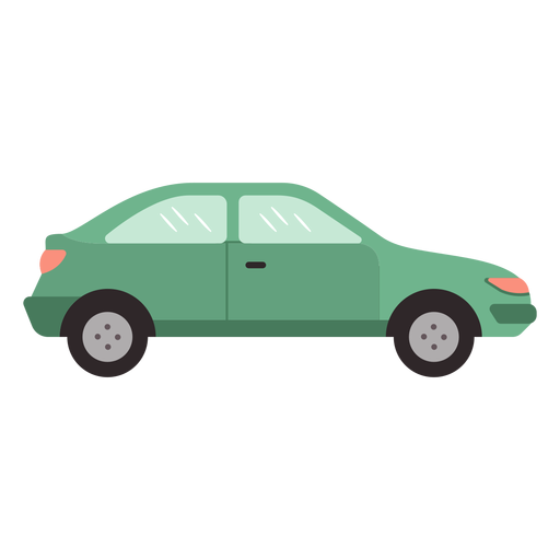 3 door car flat PNG Design