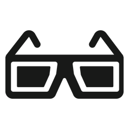 Download 3d Glasses Black Transparent Png Svg Vector File