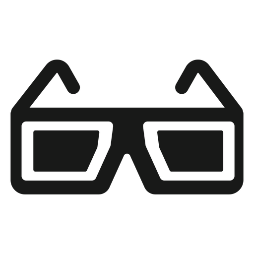 Download 3d Glasses Black Transparent Png Svg Vector File